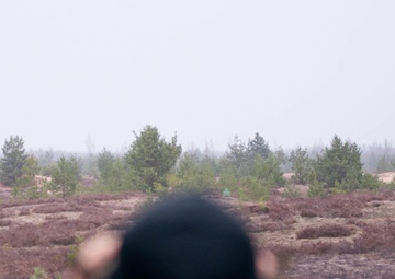 How far away is the little green man?