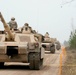 The armor goes rolling along
