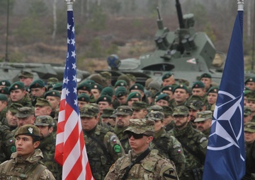 US Cavalry Soldiers, NATO allies demonstrate commitment in Iron Sword 2014