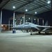 California Air National Guard trains during night at the 144th Fighter Wing