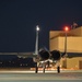 California Air National Guard trains during night at the 144th Fighter Wing