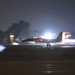 California Air National Guard trains during night at the 144th Fighter Wing