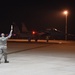 California Air National Guard trains during night at the 144th Fighter Wing