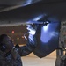 California Air National Guard trains during night at the 144th Fighter Wing