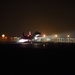 California Air National Guard trains during night at the 144th Fighter Wing