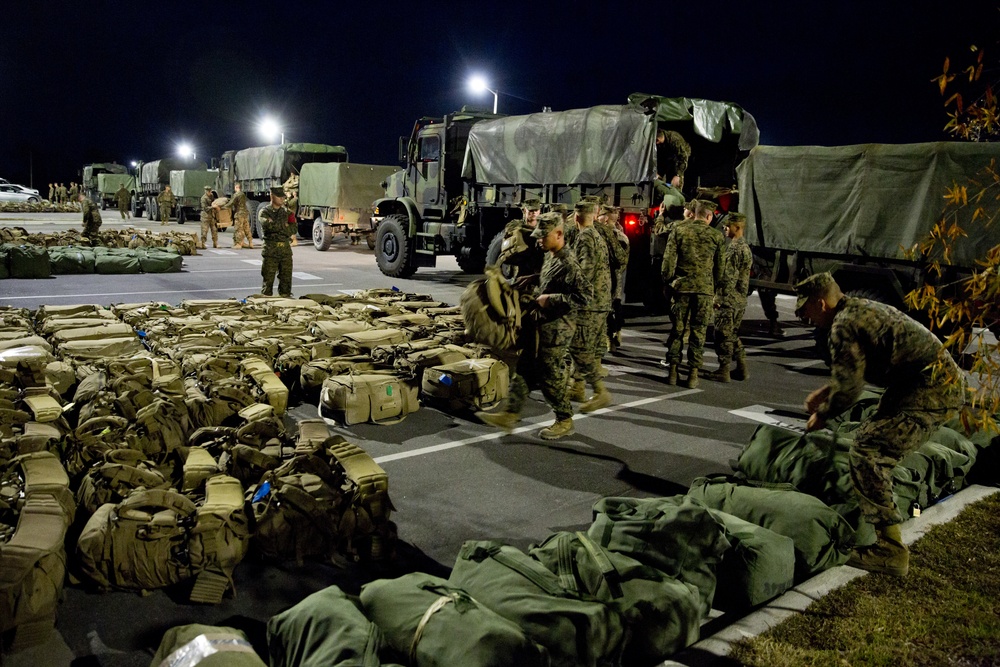 They're home: Last Marine infantry unit returns to Camp Lejeune from Afghanistan