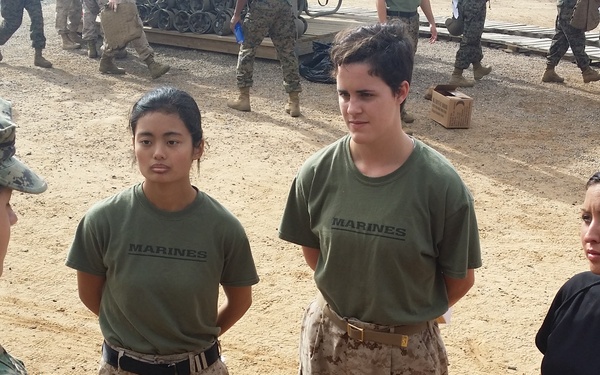 Future Marine officers prep mentally, physically
