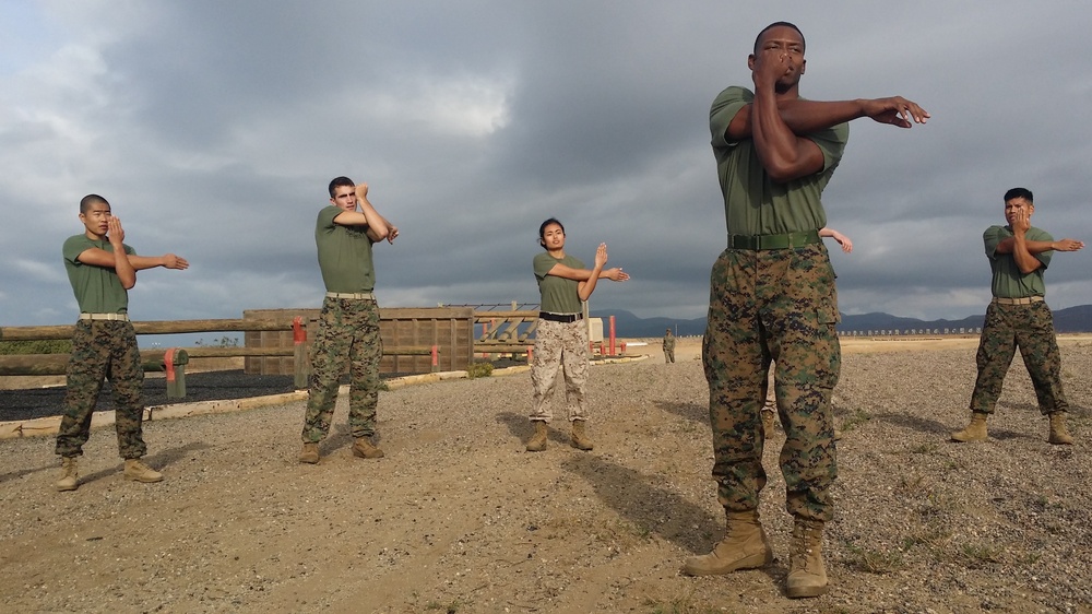 Future Marine officers prep mentally, physically