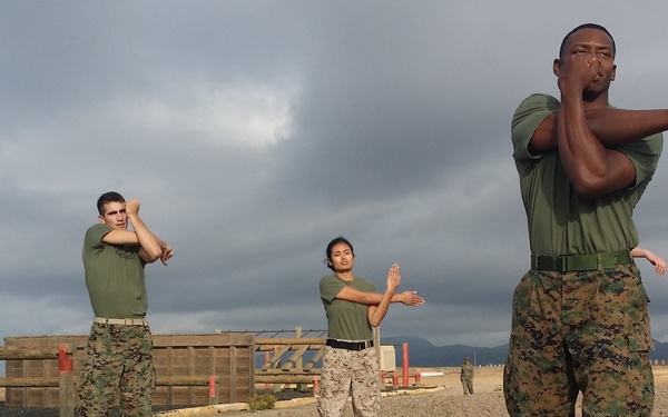 Future Marine officers prep mentally, physically