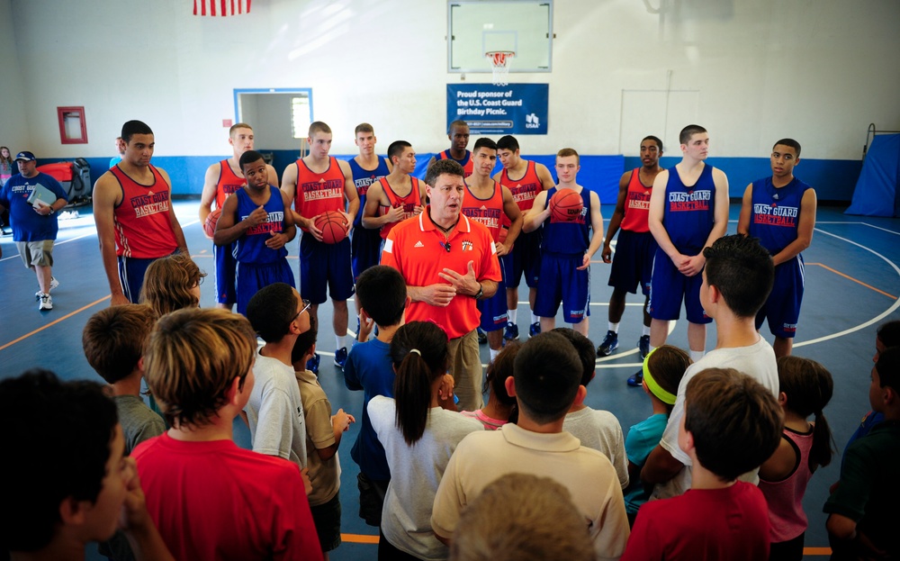 Coast Guard hosts Armed Forces Classic