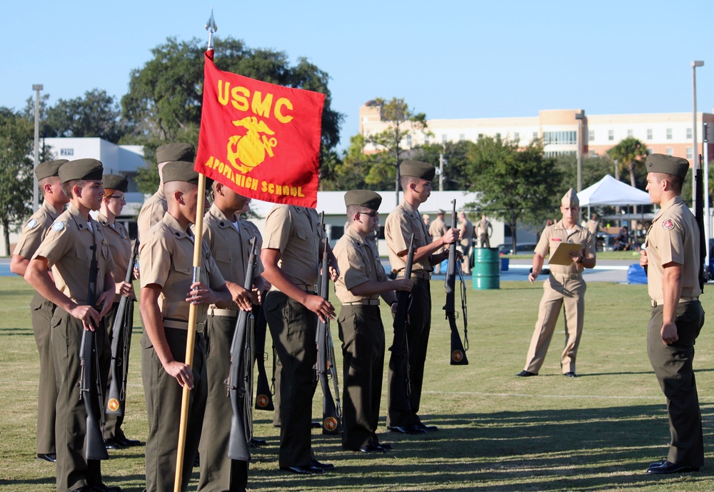 ERAU NROTC hosts NJROTC Area 7 drill meet