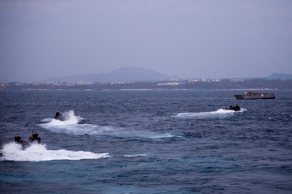 USS Germantown operations