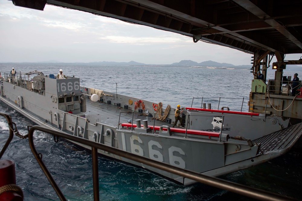 USS Germantown operations