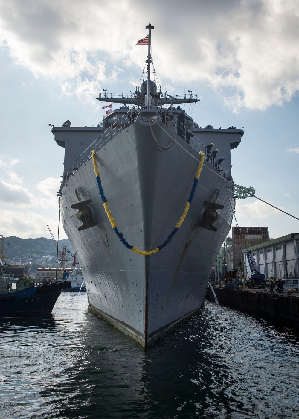 USS Germantown operations