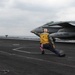 Aboard the aircraft carrier USS George H.W. Bush