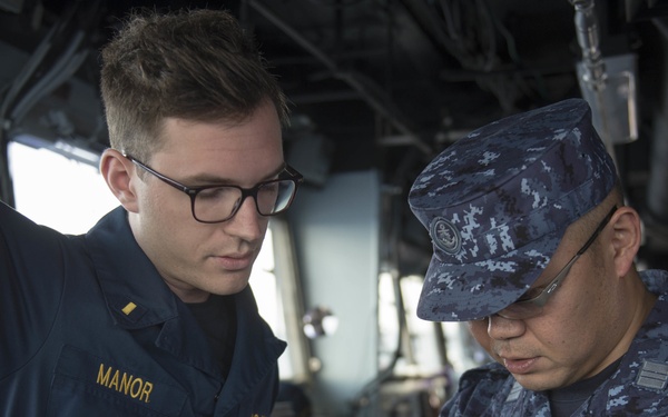 USS Germantown operations