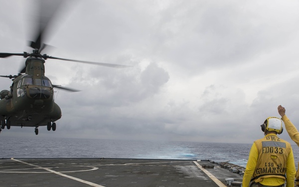 USS Germantown operations