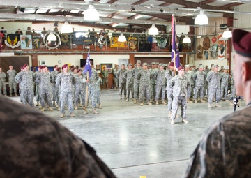 407th CA BN transfers authority to 404th CA BN