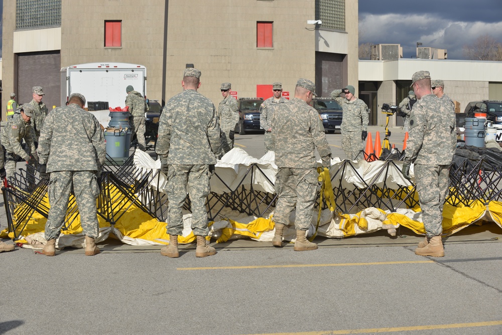 National Guard troops train in Cheektowaga