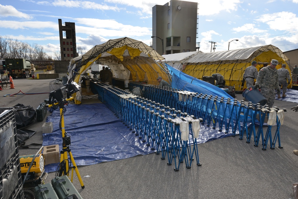 National Guard troops train in Cheektowaga