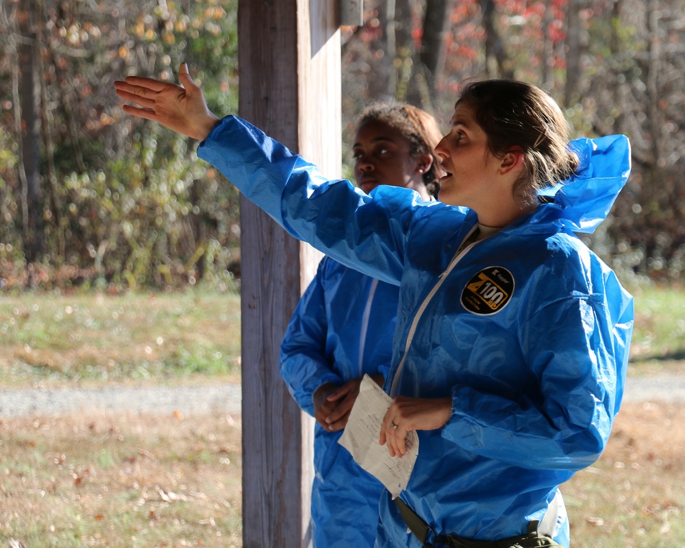 Virginia Guard Soldiers gain confidence during CBRN training