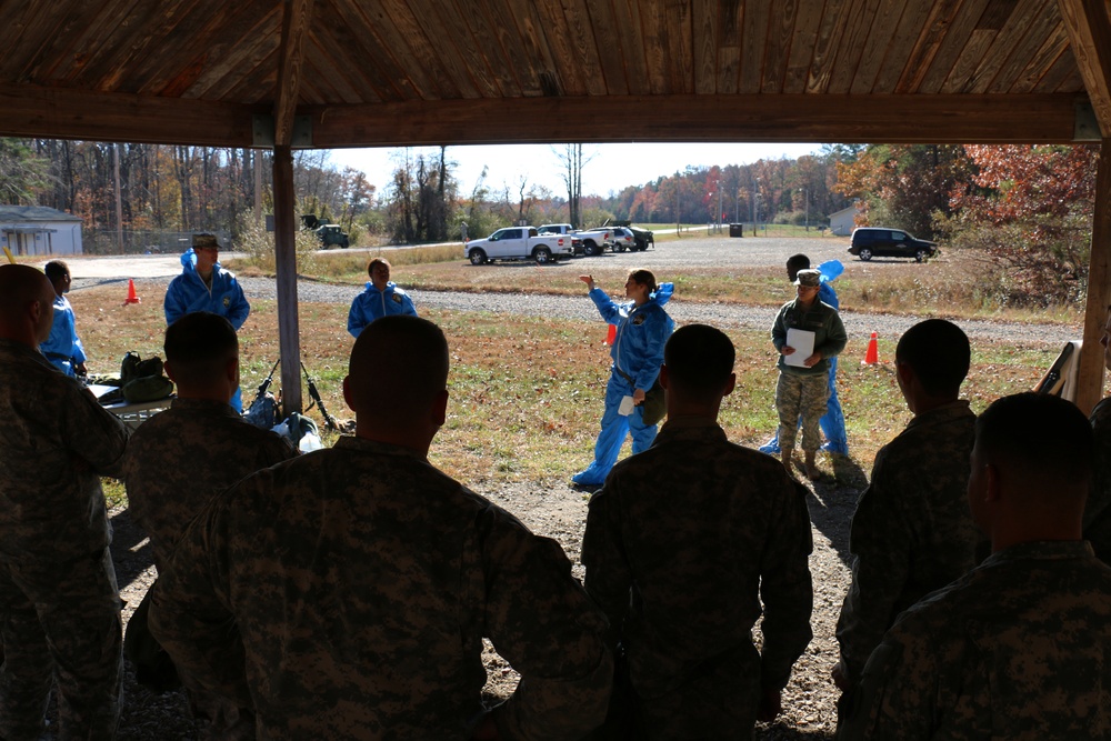 Virginia Guard Soldiers gain confidence during CBRN training