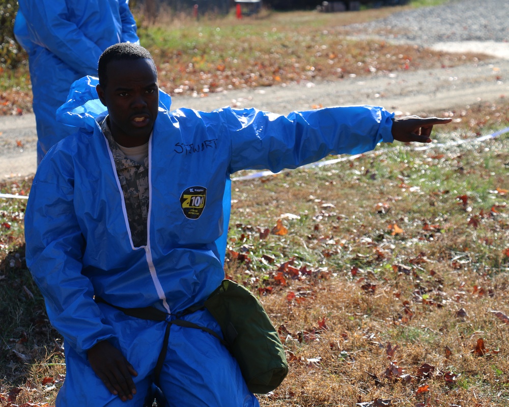 Virginia Guard Soldiers gain confidence during CBRN training