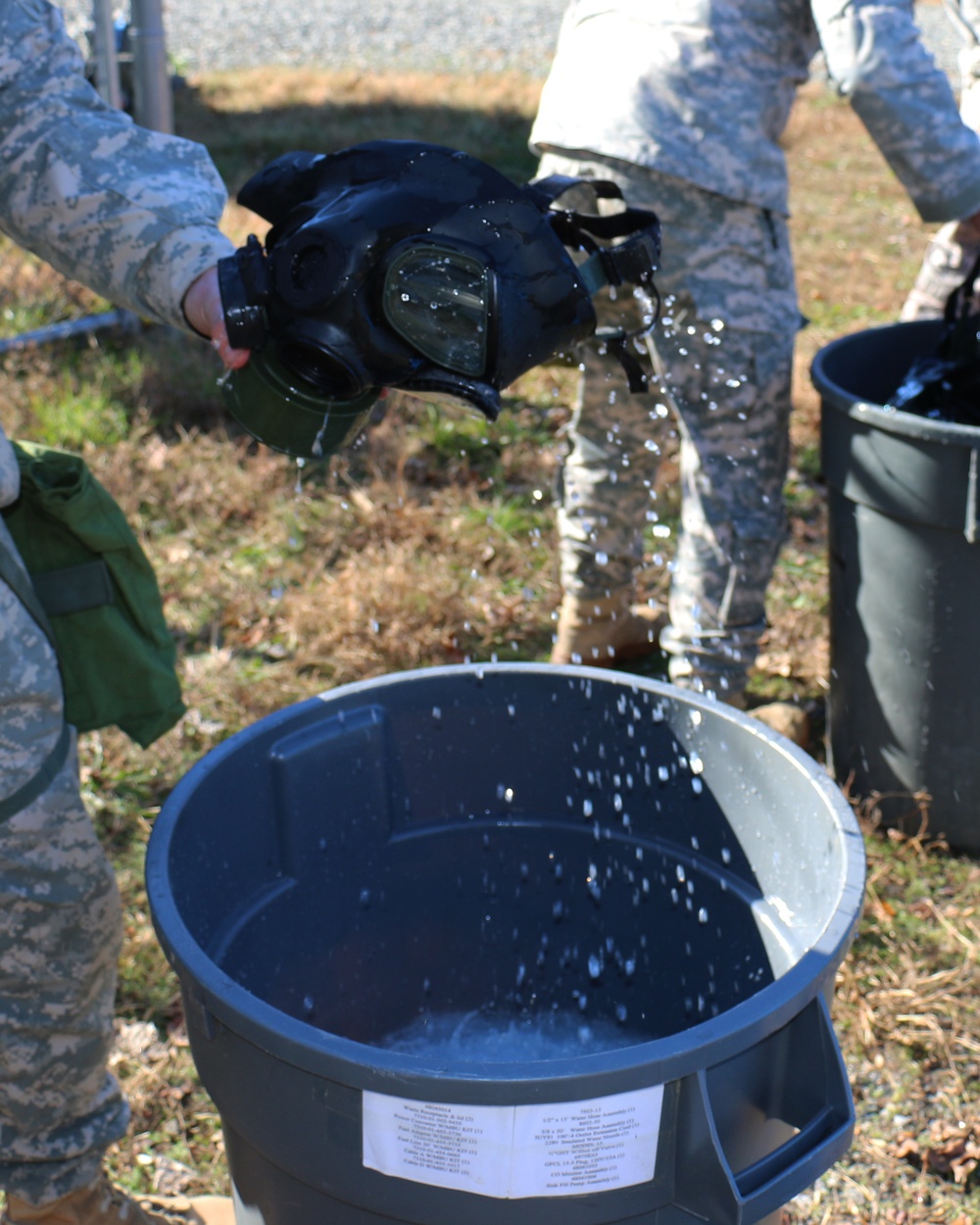 Virginia Guard Soldiers gain confidence during CBRN training