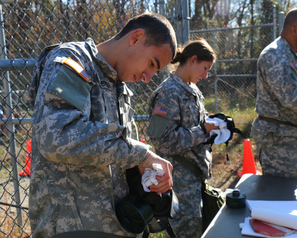 Virginia Guard Soldiers gain confidence during CBRN training