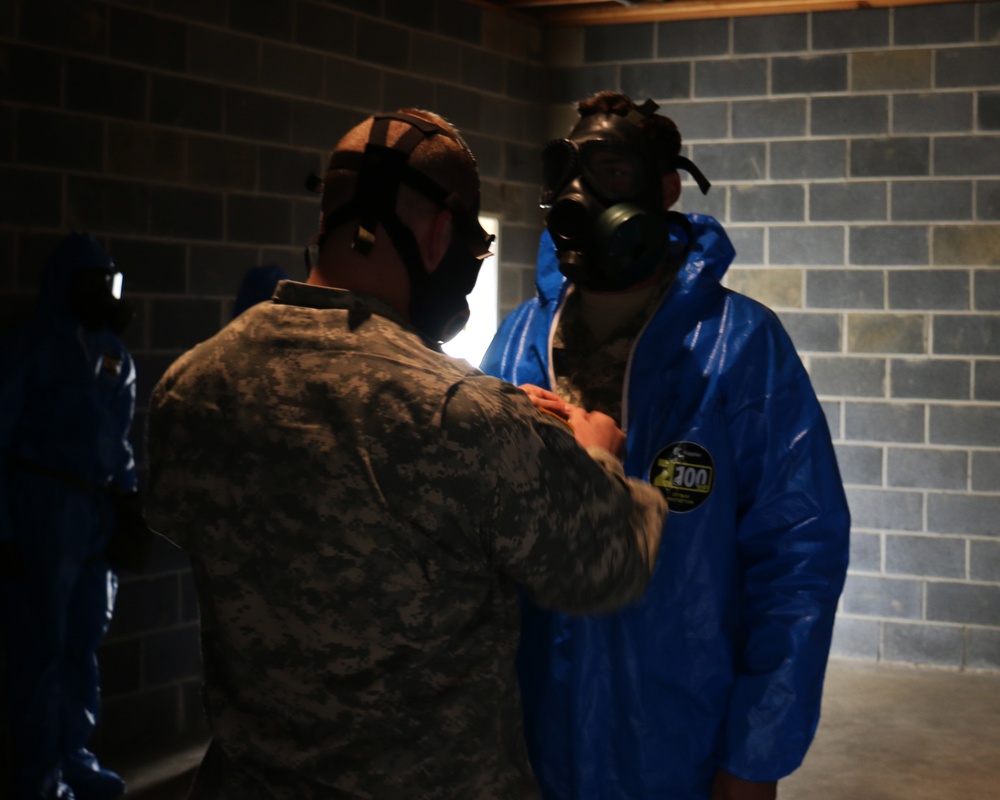 Virginia Guard Soldiers gain confidence during CBRN training