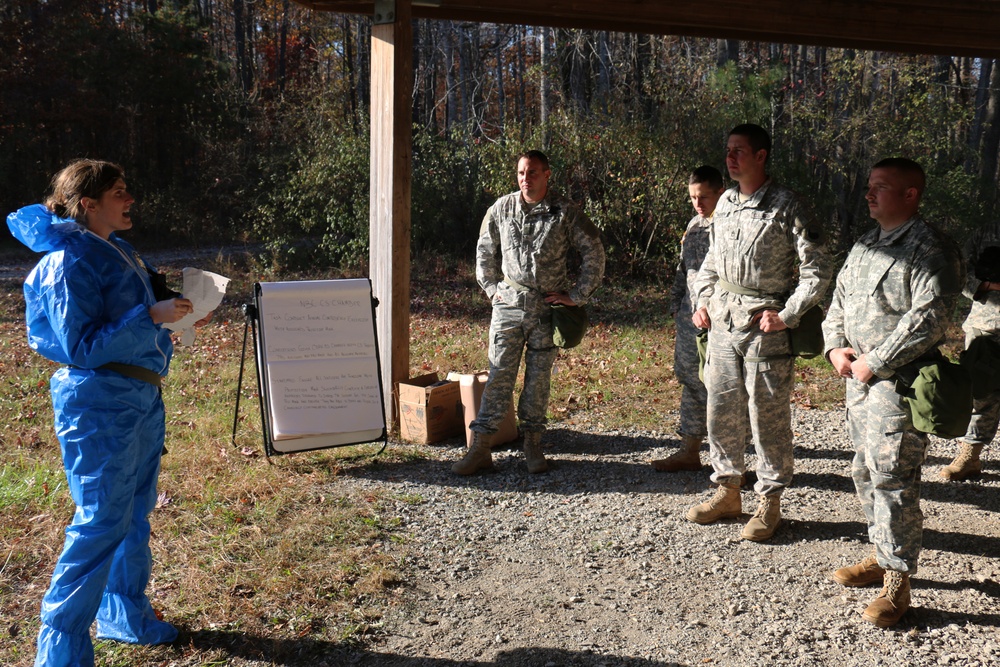 Virginia Guard Soldiers gain confidence during CBRN training