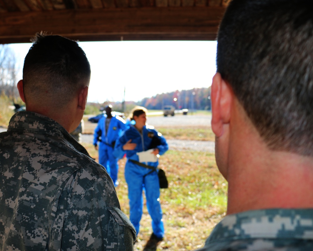 Virginia Guard Soldiers gain confidence during CBRN training