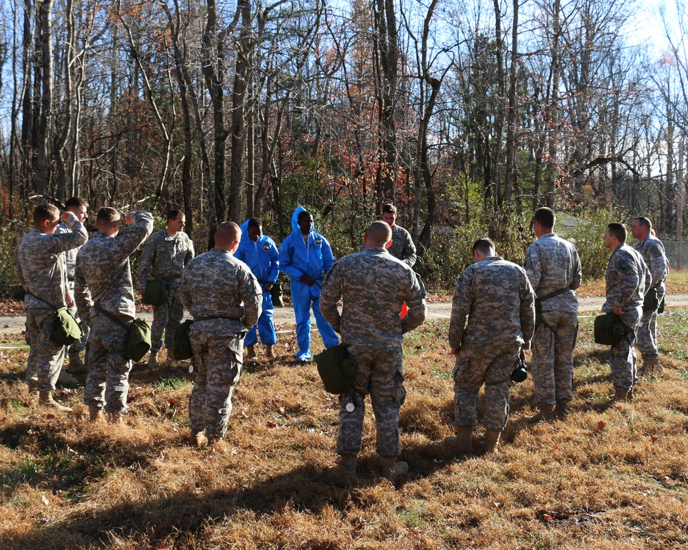 Virginia Guard Soldiers gain confidence during CBRN training