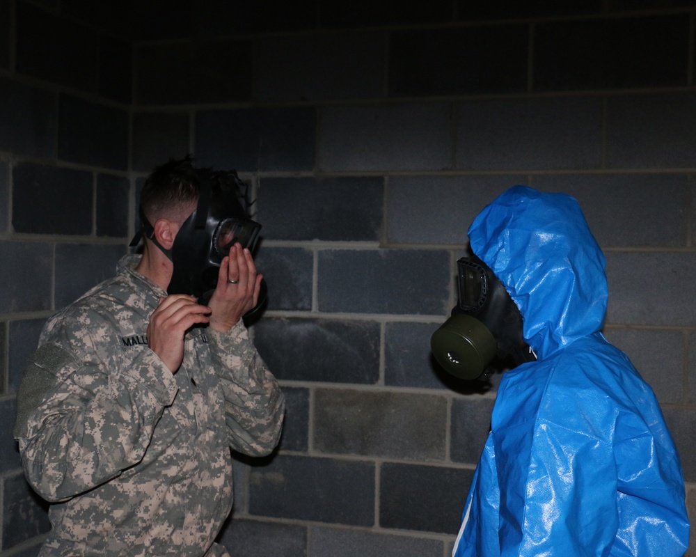 Virginia Guard Soldiers gain confidence during CBRN training