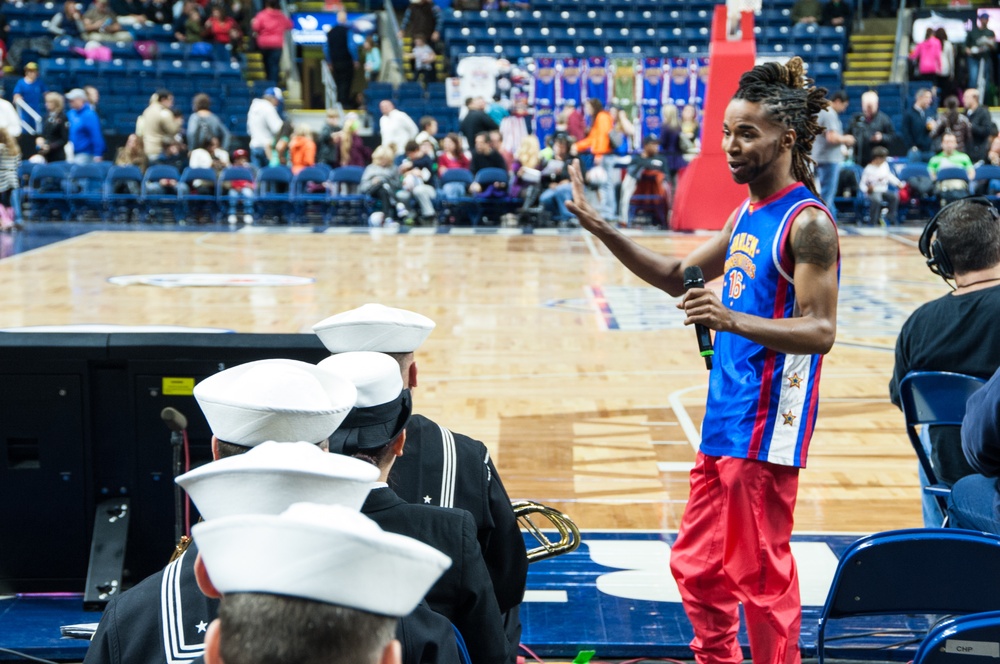 First Harlem Globetrotters Hometown Hero