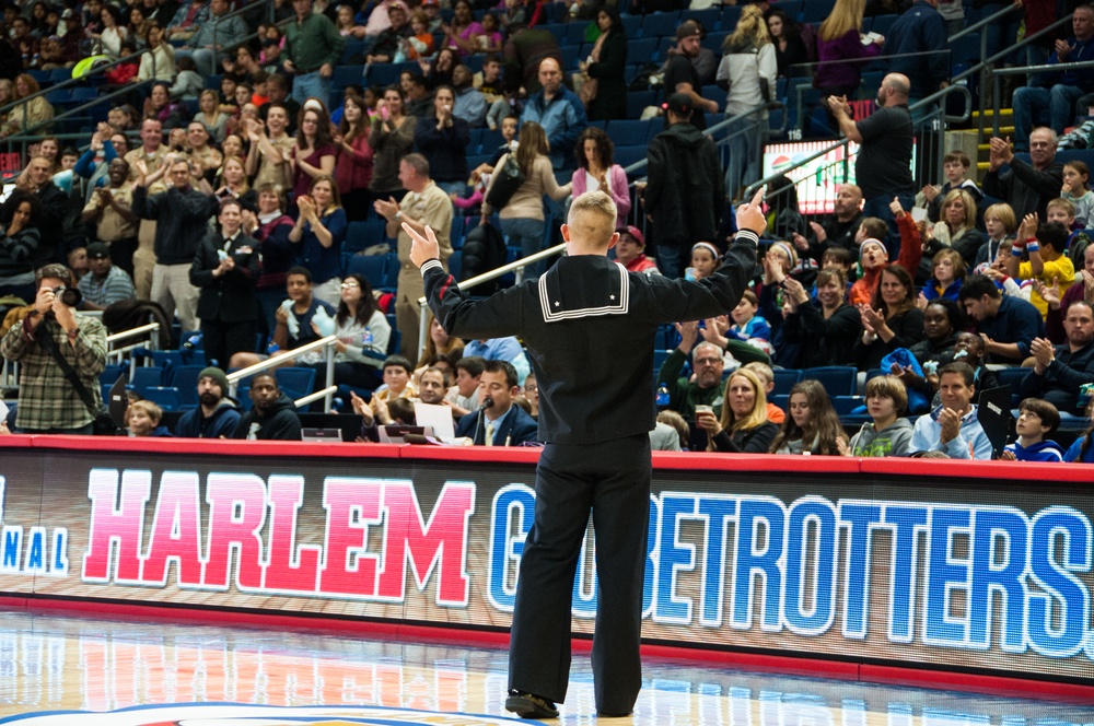 First Harlem Globetrotters Hometown Hero