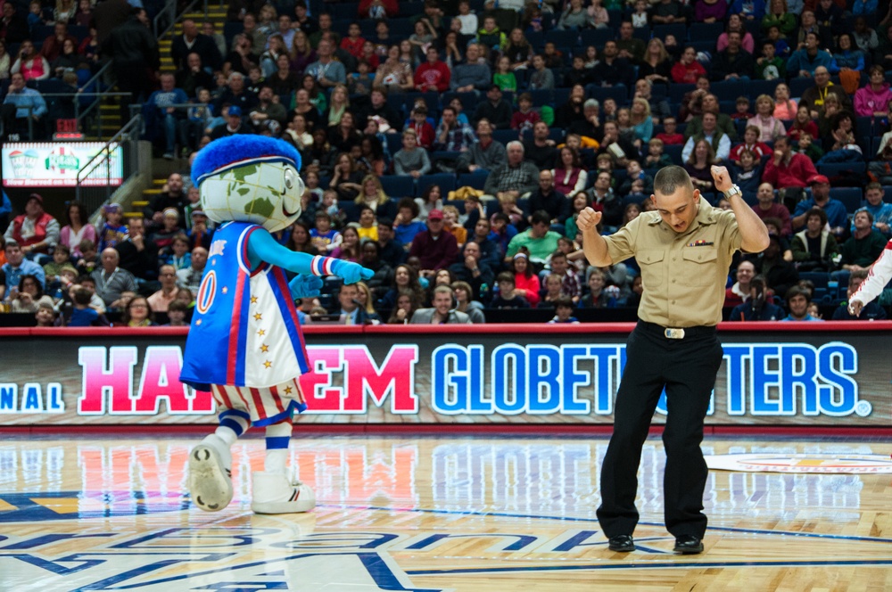 First Harlem Globetrotters Hometown Hero