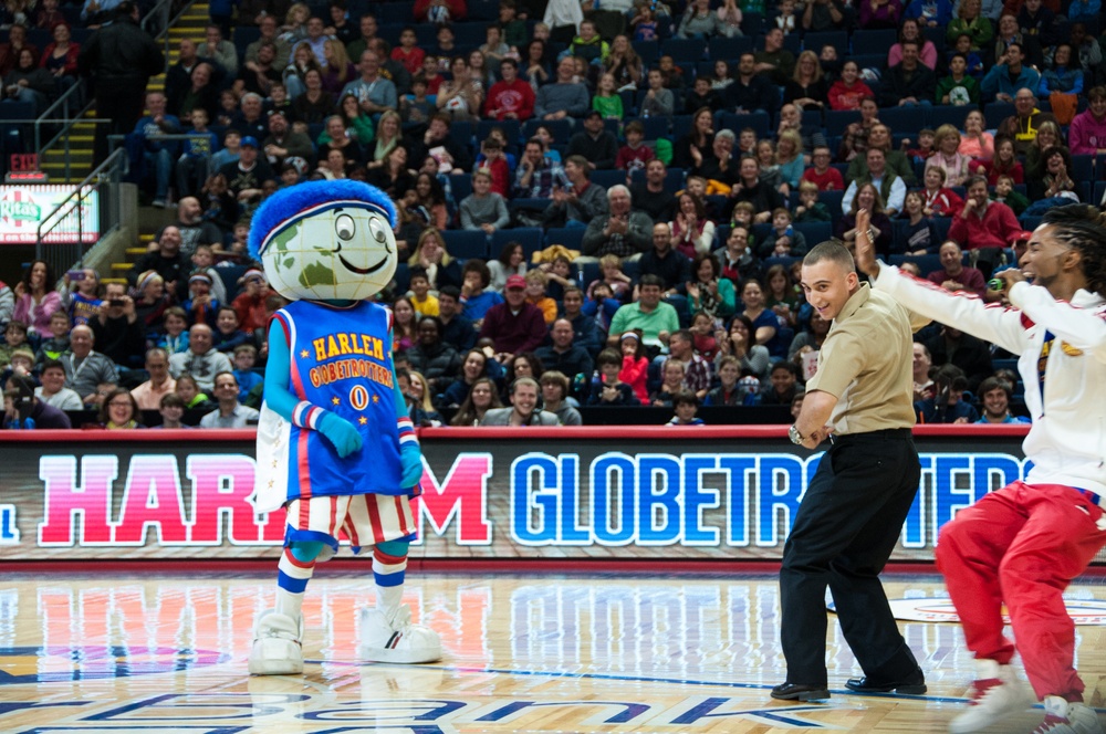 First Harlem Globetrotters Hometown Hero