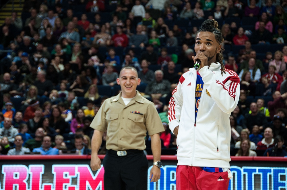 First Harlem Globetrotters Hometown Hero
