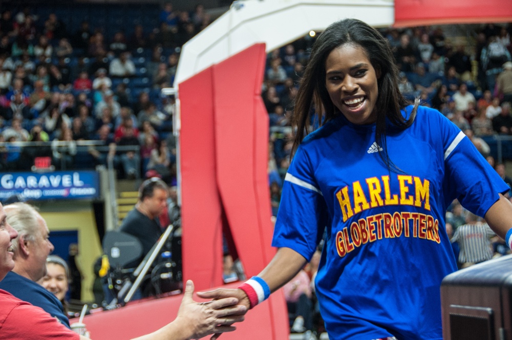 First Harlem Globetrotters Hometown Hero