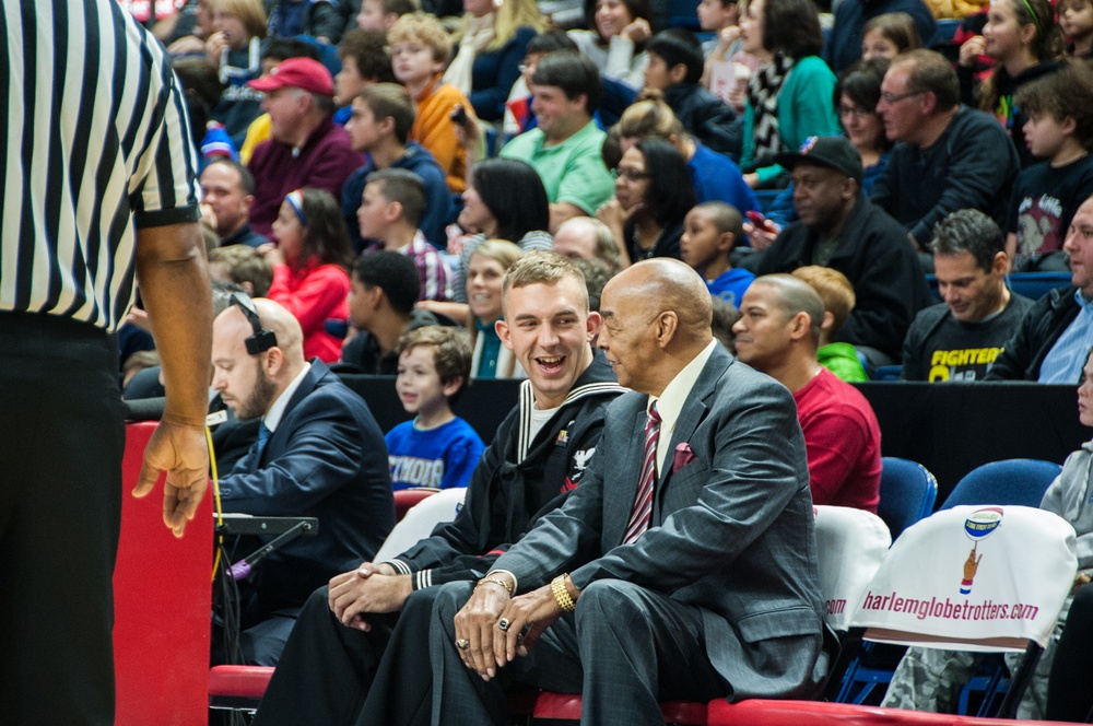 First Harlem Globetrotters Hometown Hero