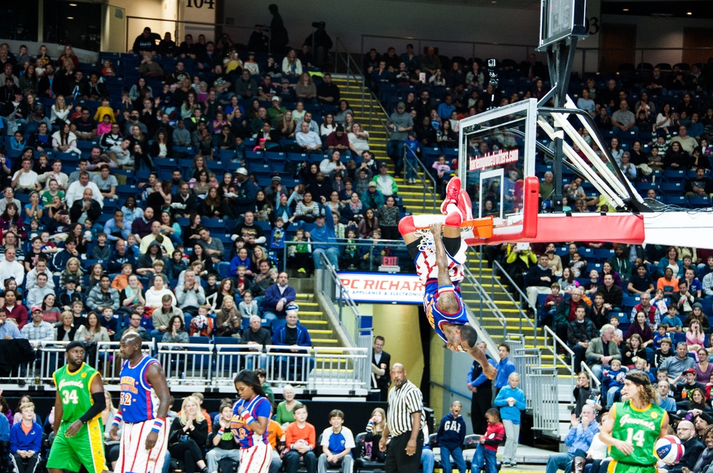 First Harlem Globetrotters Hometown Hero
