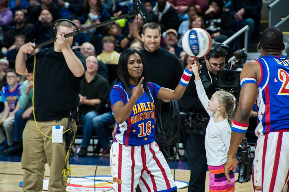 First Harlem Globetrotters Hometown Hero