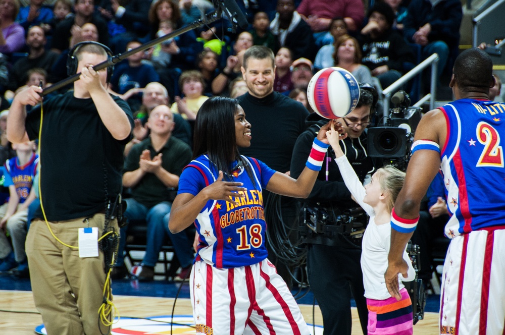 First Harlem Globetrotters Hometown Hero