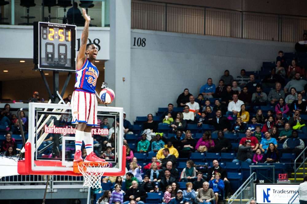 First Harlem Globetrotters Hometown Hero