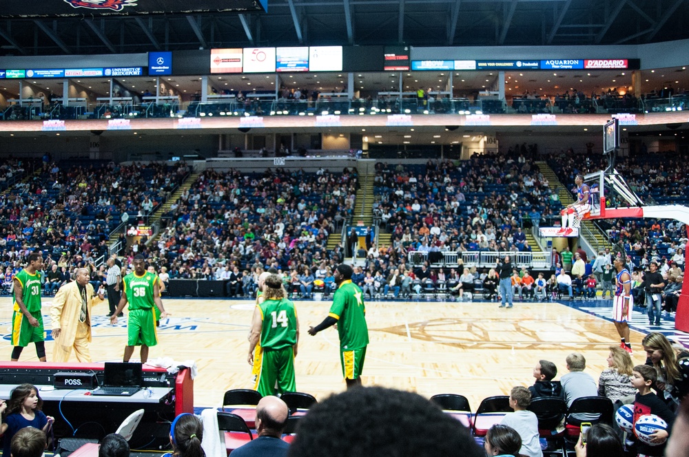 First Harlem Globetrotters Hometown Hero