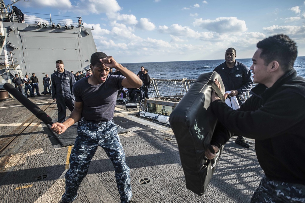 USS Halsey operations