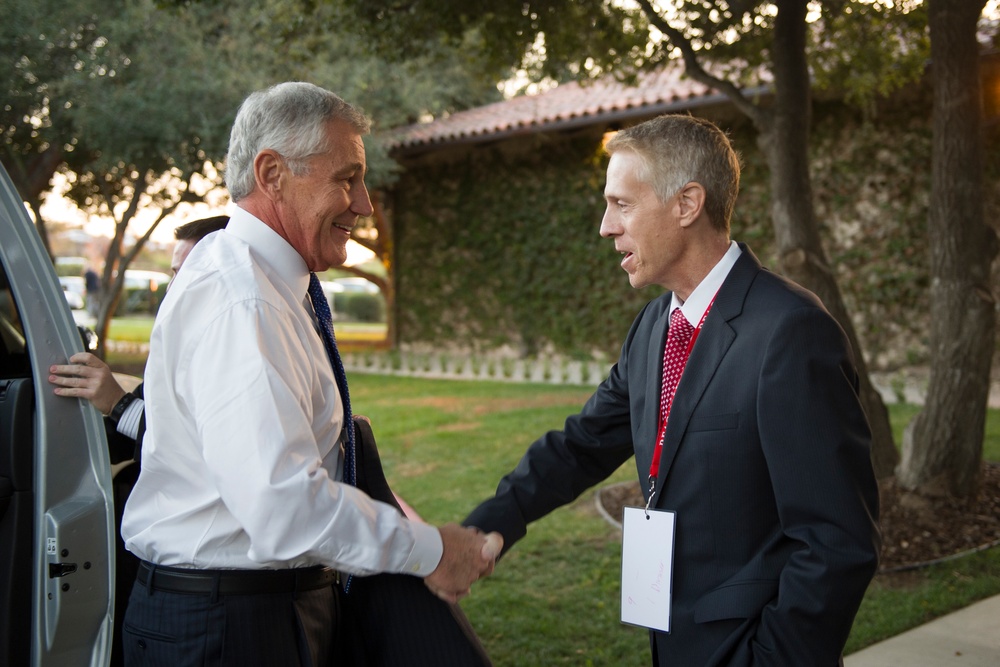 SECDEF travels to Reagan Library
