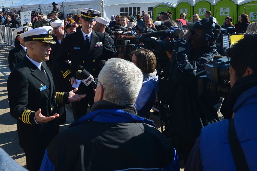 USS George H.W. Bush return