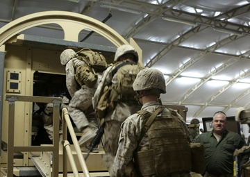 CLB-11 receives MRAP egress training